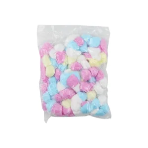 100pcs/pack Colorful Cotton Balls for Small Animal Cages - Hamster Rat Mouse Warm House Bedding Essential Pet Supplies Pack