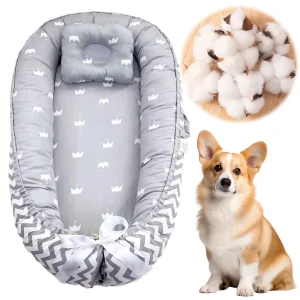Thickening Dog Sofa Bed Washable Cat Dog Mat with Pillow Comfortable Soft Cloth Dog Kennel Pet Sleeping Bed Sofa