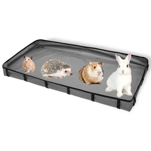 Guinea Pig Cage Liners Tarp Bottom Waterproof Guinea Pig Cage Washable Pee Pads Bedding for Rabbit Hamster Chinchilla