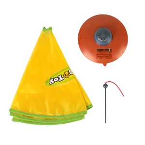 Interactive Pet Toy For Cat Kitty 4 Speeds Motion Undercover Mouse Fabric Moving Feather Automatic Electric Cat Toy Plate