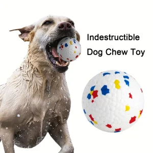 Bite Resistant Solid Dog Ball Toys for Small Large Dogs Toy Durable Chewing Ball Pet Grinding Teeth Toy High Elasticity